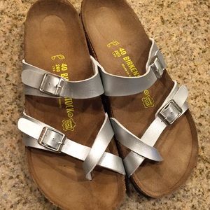 Mayari Silver Birkenstock NEW